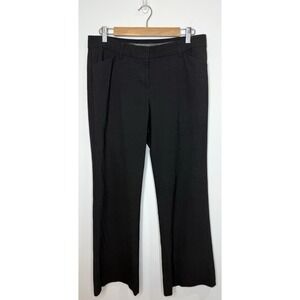 Express Womens Pants 8 Dark Gray Editor Flare Career Office Work Professional 8R